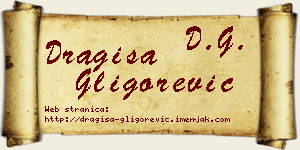 Dragiša Gligorević vizit kartica